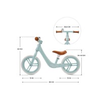 Bicicleta fără pedale Kinderkraft Fly Plus Baby Blue (KRFLPL00BLU0000) imaginea #7 — magazin online Desire.md