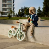 Bicicleta fără pedale Kinderkraft Fly Plus Fresh Mint (KRFLPL00MIN00000 imaginea #2 — magazin online Desire.md