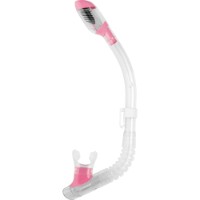 Трубка для ныряния Cressi Minidry Snokrel Sil Clear/Tube Pink (ES258840)