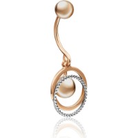 Piercing din aur combinat Platina 06-3326-00-000-1111-04 1,79g imaginea #3 — magazin online Desire.md