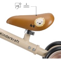 Bicicleta fără pedale Kinderkraft Cutie Flash Beige (KRCUFL00BEG0000) imaginea #4 — magazin online Desire.md