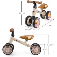 Bicicleta fără pedale Kinderkraft Cutie Flash Beige (KRCUFL00BEG0000) imaginea #6 — magazin online Desire.md