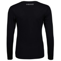 Hanorac damă Head Club 22 Linda LS Women XS Black imaginea #2 — magazin online Desire.md