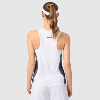 Maiou de dame Head Club 25 Tech Tank Top XS Navy/White imaginea #5 — magazin online Desire.md