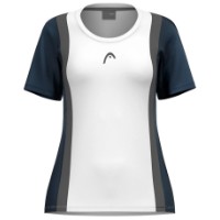 Tricou de dame Head Club 25 Tech T-Shirt Women XS Navy/White