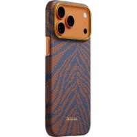 Husa de protecție Pitaka Breath of Veins iPhone 17 Pro Max Burning Orange-01 (BV1701PM) imaginea #2 — magazin online Desire.md