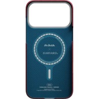 Husa de protecție Pitaka Edge Harvard University iPhone 17 Pro Max (PH1701PM) imaginea #3 — magazin online Desire.md