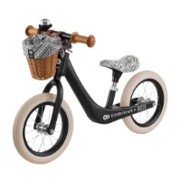 Bicicleta fără pedale Kinderkraft Rapid 2 Bizuu Black (KRRAPI02BLKBI00) imaginea #1 — magazin online Desire.md