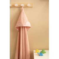 Prosop pentru copii Sensillo Bear 100x100cm Pink (4190) imaginea #4 — magazin online Desire.md