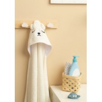 Prosop pentru copii Sensillo Bear 100x100cm White (30561) imaginea #3 — magazin online Desire.md