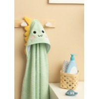 Prosop pentru copii Sensillo Dinosaur 100x100cm Mint (30565) imaginea #2 — magazin online Desire.md