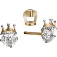 Серьги из жёлтого золота с цирконием Platina 02-4306-00-501-1130-38 1,63g