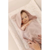 Prosop pentru copii Sensillo Terry 100X100cm Dusty Pink (416550) imaginea #3 — magazin online Desire.md