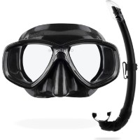 Маска и трубка для ныряния Cressi Perla + Mexico Combo Black (DM102017) фото №2 — интернет-магазин Desire.md