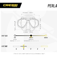 Маска и трубка для ныряния Cressi Perla + Mexico Combo Black (DM102017) фото №6 — интернет-магазин Desire.md