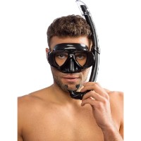 Маска и трубка для ныряния Cressi Perla + Mexico Combo Black (DM102017) фото №7 — интернет-магазин Desire.md