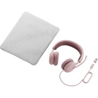 Căşti Logitech Zone Wired 2 Rose imaginea #4 — magazin online Desire.md