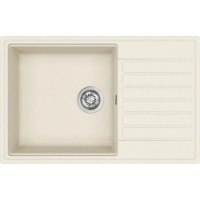 Chiuvetă de bucătărie Aquasanita Helika SQK105  Blanched almond imaginea #1 — magazin online Desire.md