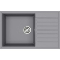 Chiuvetă de bucătărie Aquasanita Helika SQK105 Alumetallic imaginea #1 — magazin online Desire.md