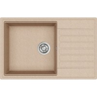 Chiuvetă de bucătărie Aquasanita Helika SQK105 Beige imaginea #1 — magazin online Desire.md