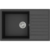 Chiuvetă de bucătărie Aquasanita Helika SQK105 Black imaginea #1 — magazin online Desire.md