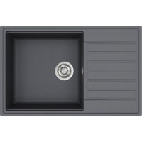 Chiuvetă de bucătărie Aquasanita Helika SQK105 Graphite imaginea #1 — magazin online Desire.md