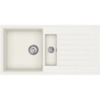 Chiuvetă de bucătărie Aquasanita Helika SQK151 Alba