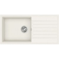 Chiuvetă de bucătărie Aquasanita Helika SQK435 Alba