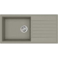 Chiuvetă de bucătărie Aquasanita Helika SQK435 Argent