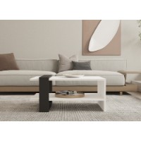 Уценка! Журнальный столик Hanah Home Funda Anthracite White фото №2 — интернет-магазин Desire.md