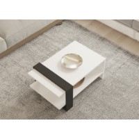 Уценка! Журнальный столик Hanah Home Funda Anthracite White фото №3 — интернет-магазин Desire.md