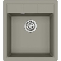 Chiuvetă de bucătărie Aquasanita Helika SQN100 Argent