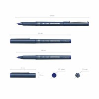 Liner Erich Krause F-15 Blue (37065) imaginea #2 — magazin online Desire.md