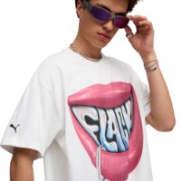 Tricou bărbătesc Puma A$AP Rocky Flacko Smile Puma White, s.M imaginea #6 — magazin online Desire.md