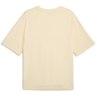 Tricou bărbătesc Puma Essentials Boxy Relaxed Buttercream, s.L imaginea #2 — magazin online Desire.md