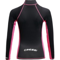 Tricou cu mânecă lungă Cressi Rashguard Black/Pink L/4 (XLW474404) imaginea #2 — magazin online Desire.md