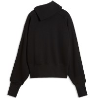 Женская толстовка Puma Asymmetrical Zip Crew Puma Black, s.XS фото №2 — интернет-магазин Desire.md