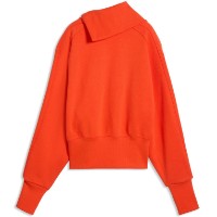 Женская толстовка Puma Asymmetrical Zip Crew Red Flash, s.M фото №2 — интернет-магазин Desire.md