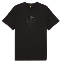 Tricou bărbătesc Puma Ferrari Tonal Shield Puma Black, s.L imaginea #1 — magazin online Desire.md