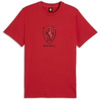 Tricou bărbătesc Puma Ferrari Tonal Shield Rosso Corsa, s.M imaginea #1 — magazin online Desire.md