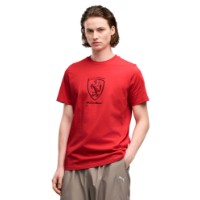 Tricou bărbătesc Puma Ferrari Tonal Shield Rosso Corsa, s.XL imaginea #3 — magazin online Desire.md