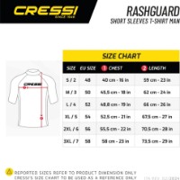 Tricou Cressi Rashguard Blue XL/5 (LW476605) imaginea #3 — magazin online Desire.md