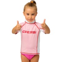 Tricou Cressi Rashguard Jr Pink Y 6-7 (LW477002) imaginea #2 — magazin online Desire.md