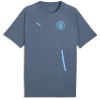 Tricou bărbătesc Puma Manchester City Pumatech Pocket Evening Sky/Luminous Blue, s.M