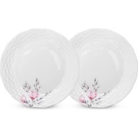 Набор обеденных тарелок Fissman Magnolia 20cm 2pcs 13010 фото №4 — интернет-магазин Desire.md
