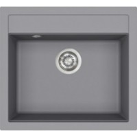 Chiuvetă de bucătărie Aquasanita Helika SQQ100 Alumetallic