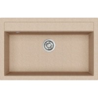 Chiuvetă de bucătărie Aquasanita Helika SQQ103 Beige imaginea #1 — magazin online Desire.md