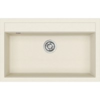 Chiuvetă de bucătărie Aquasanita Helika SQQ103 Blanched almond imaginea #1 — magazin online Desire.md