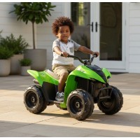 Электромобиль Injusa Kawasaki KFX90 Green (77015) фото №7 — интернет-магазин Desire.md
