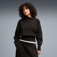 Hanorac damă Puma Asymmetrical Zip Crew Puma Black, s.XL imaginea #3 — magazin online Desire.md